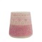 Midwest 5.5" Petit Bazaar Etched Moroccan Pink Decorative Pillar Candle Holder